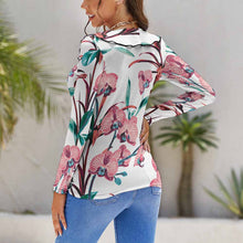 Lade das Bild in den Galerie-Viewer, Enges Lotusblatt Langarmshirt NZ129 - Damen / Frauen - selbst gestalten und bedrucken