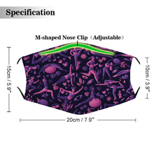 Lade das Bild in den Galerie-Viewer, Erwachsenenmaske Gesichtsmasken ohne Filter Handwaschbar selbst getsalten und bedrucken