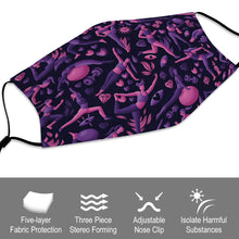 Lade das Bild in den Galerie-Viewer, Erwachsenenmaske Gesichtsmasken ohne Filter Handwaschbar selbst getsalten und bedrucken