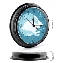 Lade das Bild in den Galerie-Viewer, Europäische Runde Vintage PC Fotouhr Wanduhr mit Foto Text selbst gestalten und bedrucken