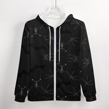 Lade das Bild in den Galerie-Viewer, FULL - ZIP HOODIE Kapuzensweatjacke Sweatjacke mit Reißverschluss und Taschen Voll-Druck GH für Herren Männer mit Foto Muster Text selbst gestalten und bedrucken