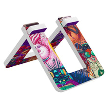 Lade das Bild in den Galerie-Viewer, Fahrradständer Fahrradwandhalter Faltbar mit Foto Muster Text selbst gestalten und bedrucken