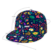 Lade das Bild in den Galerie-Viewer, Baseballkappe Snapback Cap Voll-Druck Damen / Herren selbst gestalten und bedrucken