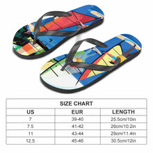 Lade das Bild in den Galerie-Viewer, Flip Flop Strandsandale Damen / Herren mit Foto / Text selbst gestalten und bedrucken