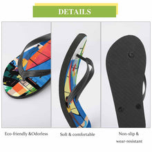 Lade das Bild in den Galerie-Viewer, Flip Flop Strandsandale Damen / Herren mit Foto / Text selbst gestalten und bedrucken