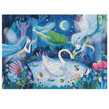 Lade das Bild in den Galerie-Viewer, Foto Puzzle Holz Spielzeug mit flachem Box - horizontale Version - selbst gestalten und bedrucken