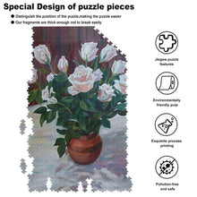 Lade das Bild in den Galerie-Viewer, Fotopuzzle Holz Puzzle Spielzeug mit flachem Box - vertikale Version - selbst gestalten und bedrucken