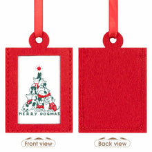 Lade das Bild in den Galerie-Viewer, Fotorahmen zum Aufhängen für Weihnachten Packung mit Fotos Muster Text Logo selbst gestalten und bedrucken
