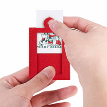 Lade das Bild in den Galerie-Viewer, Fotorahmen zum Aufhängen für Weihnachten Packung mit Fotos Muster Text Logo selbst gestalten und bedrucken
