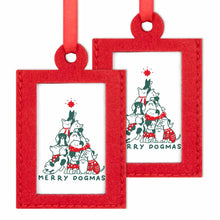 Lade das Bild in den Galerie-Viewer, Fotorahmen zum Aufhängen für Weihnachten Packung mit Fotos Muster Text Logo selbst gestalten und bedrucken