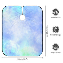 Lade das Bild in den Galerie-Viewer, Friseurschürze Friseurumhang für Damen / Herren mit Fotos Muster Text Logo selbst gestalten und bedrucken