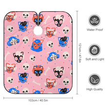 Lade das Bild in den Galerie-Viewer, Friseurschürze Friseurumhang für Kinder mit Fotos Muster Text Name selbst gestalten und bedrucken