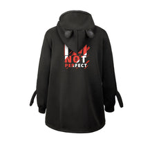 Lade das Bild in den Galerie-Viewer, Doppelseitiger Druck Winter Warmes Frosch Hoodie Kapuzenpullover mit großer Tasche für Mädchen Frauen mit Foto Muster Text selbst gestalten und bedrucken