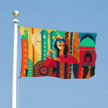 Lade das Bild in den Galerie-Viewer, Modische Flagge 35x59 Zoll & 47x70 Zoll selbst gestalten und bedrucken