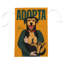 Lade das Bild in den Galerie-Viewer, Gartenflagge Polyester Baumwolle 32x47cm selbst gestalten und bedrucken