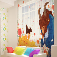 Lade das Bild in den Galerie-Viewer, Chiffon Gaze Vorhang Spleiß 140x198cm 140x213cm selbst gestalten und bedrucken