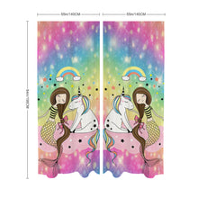 Lade das Bild in den Galerie-Viewer, Chiffon Gazevorhang Gaze (zwei Stück symmetrisch) 140x198cm 140x213cm selbst gestalten und bedrucken