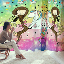 Lade das Bild in den Galerie-Viewer, Chiffon Gazevorhang Gaze (zwei Stück symmetrisch) 140x198cm 140x213cm selbst gestalten und bedrucken