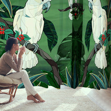 Lade das Bild in den Galerie-Viewer, Chiffon Gazevorhang Gaze (zwei Stück symmetrisch) 140x198cm 140x213cm selbst gestalten und bedrucken