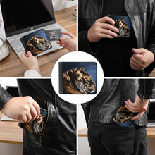 Lade das Bild in den Galerie-Viewer, Kurze Geldbörsen / Geldbeutel aus Leder mit Foto Doppelseitiger Druck selbst gestalten und bedrucken
