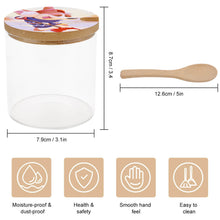 Lade das Bild in den Galerie-Viewer, Gewürzdosen Gewürzgläser aus Glas und Holz mit Foto Text selbst gestalten und bedrucken