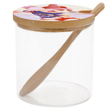 Lade das Bild in den Galerie-Viewer, Gewürzdosen Gewürzgläser aus Glas und Holz mit Foto Text selbst gestalten und bedrucken