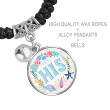 Lade das Bild in den Galerie-Viewer, Glockenarmbänder für Paare (2 Stücke/Packung) selbst gestalten und bedrucken