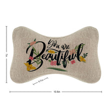 Lade das Bild in den Galerie-Viewer, Knochenkissen (ein Paar) Grau-Stil selbst gestalten und bedrucken