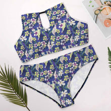 Lade das Bild in den Galerie-Viewer, Große Größen Einzelbilddruck Damen / Frauen Push-Up Bustier Bikinis Set BK2040 mit Fotos Muster Text Logo selbst gestalten und bedrucken