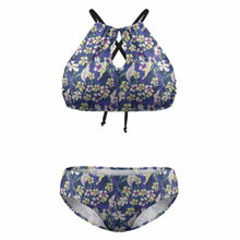 Lade das Bild in den Galerie-Viewer, Große Größen Einzelbilddruck Damen / Frauen Push-Up Bustier Bikinis Set BK2040 mit Fotos Muster Text Logo selbst gestalten und bedrucken
