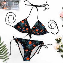 Lade das Bild in den Galerie-Viewer, Große Größen Einzelbilddruck Damen / Frauen Push-Up Triangle Bikinis Set Bademode BK2059 mit Fotos Muster Text Logo selbst gestalten und bedrucken