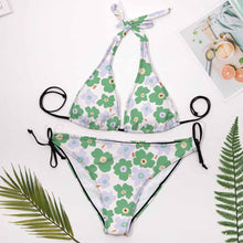 Lade das Bild in den Galerie-Viewer, Große Größen Einzelbilddruck Damen / Frauen Triangle Bikinis Set Push-Up Bademode BK2131 mit Fotos Muster Text Logo selbst gestalten und bedrucken