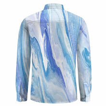 Lade das Bild in den Galerie-Viewer, Große Größen Einzelbilddruck Herren / Männer Hemd Langarmhemd LS mit Fotos Muster Text Logo selbst gestalten und bedrucken