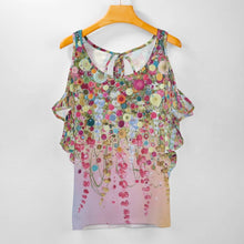 Lade das Bild in den Galerie-Viewer, Große Größen Einzelbilddruck OFF Shoulder TSHIRT T-Shirt Oversize AUT mit Fotos Muster Text Logo selbst gestalten und bedrucken