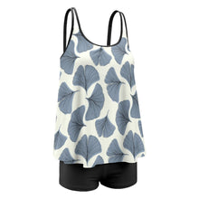 Lade das Bild in den Galerie-Viewer, Große Größen Einzelbilddruck Voll Druck Damen / Frauen Tankini Set Over Size QZ6072 mit Fotos Muster Text Logo selbst gestalten und bedrucken