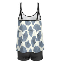Lade das Bild in den Galerie-Viewer, Große Größen Einzelbilddruck Voll Druck Damen / Frauen Tankini Set Over Size QZ6072 mit Fotos Muster Text Logo selbst gestalten und bedrucken
