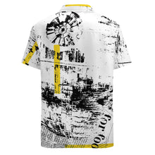 Lade das Bild in den Galerie-Viewer, Große Größen Einzelbilddruck Voll Druck Herren / Männer Kurzarm Hemd T-Shirt TSHIRT NS mit Fotos Muster Text Logo selbst gestalten und bedrucken