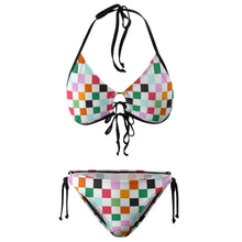 Lade das Bild in den Galerie-Viewer, Große Größen Multi-Image-Druck Damen / Frauen Triangle Push-Up Bikinis Set Bademode BK2059 mit Fotos Muster Text Logo selbst gestalten und bedrucken