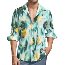 Lade das Bild in den Galerie-Viewer, Große Größen Multi-Image-Druck Voll Druck Herren / Männer Hemd Langarmhemd LS mit Fotos Muster Text Logo selbst gestalten und bedrucken