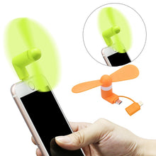Lade das Bild in den Galerie-Viewer, Handventilator Bär Mini Handventilator, Handylüfter, Power Bank für Handy, Tragbarer USB Mini Lüfter für Büro, Urlaub und Reisen