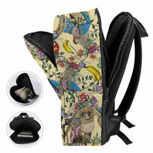 Lade das Bild in den Galerie-Viewer, Halb Vollbedruckter Rucksack aus PU Leder mit Foto selbst gestalten und bedrucken