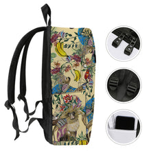 Lade das Bild in den Galerie-Viewer, Halb Vollbedruckter Rucksack aus PU Leder mit Foto selbst gestalten und bedrucken