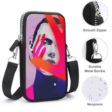 Lade das Bild in den Galerie-Viewer, Handytasche Schwarz-Stil selbst gestalten und bedrucken