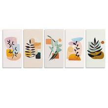 Lade das Bild in den Galerie-Viewer, Hängendes Bild - Fünf gemeinsame Multi-Bild-Design (Vertikal 2: 1) Leinwandbild selbst gestalten und bedrucken