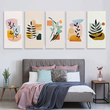 Lade das Bild in den Galerie-Viewer, Hängendes Bild - Fünf gemeinsame Multi-Bild-Design (Vertikal 2: 1) Leinwandbild selbst gestalten und bedrucken