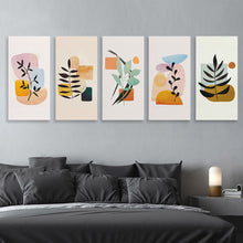 Lade das Bild in den Galerie-Viewer, Hängendes Bild - Fünf gemeinsame Multi-Bild-Design (Vertikal 2: 1) Leinwandbild selbst gestalten und bedrucken