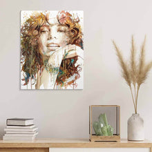 Lade das Bild in den Galerie-Viewer, Hängendes Bild aus Baumwolle und Leinen mit Bilderrahmen mit Foto selbst gestalten und bedrucken