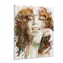 Lade das Bild in den Galerie-Viewer, Hängendes Bild aus Baumwolle und Leinen mit Bilderrahmen mit Foto selbst gestalten und bedrucken