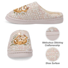 Lade das Bild in den Galerie-Viewer, One-Size Damen / Frauen zu Hause Hausschuhe Pantoffeln aus Baumwolle mit Foto selbst gestalten und bedrucken