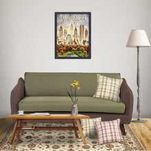 Lade das Bild in den Galerie-Viewer, Haus schwarze Holzrahmenmalerei Holzrahmen Bild Typ A selbst gestalten und bedrucken